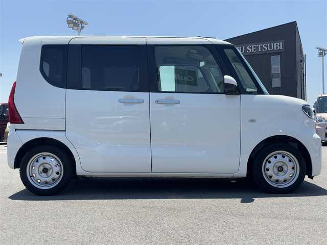 ダイハツ タント X 徳島県 2020(令2)年 3.7万km ホワイト 社外ナビ　AVIC-RZ003/(AM/FM/BT/SD/iPod/USB/AUX)/バックカメラ/ETC/片側電動スライドドア/ドライブレコーダー/LEDヘッドライト/オートライト/アイドリングストップ/クリアランスソナー/運転席ロングスライド/社外フロアマット/スマートキー/スペアキー/プッシュスタート/新車時保証書