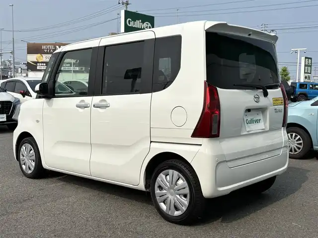 ダイハツ タント X 徳島県 2020(令2)年 3.7万km ホワイト 社外ナビ　AVIC-RZ003/(AM/FM/BT/SD/iPod/USB/AUX)/バックカメラ/ETC/片側電動スライドドア/ドライブレコーダー/LEDヘッドライト/オートライト/アイドリングストップ/クリアランスソナー/運転席ロングスライド/社外フロアマット/スマートキー/スペアキー/プッシュスタート/新車時保証書