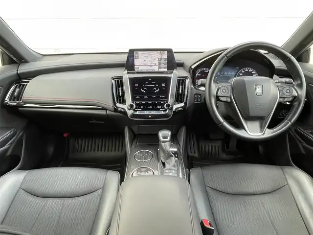 トヨタ クラウン ハイブリッド RS リミテッド 茨城県 2020(令2)年 7.3万km プレシャスブラックパール ワンオーナー/純正ナビ/・フルセグTV/・Bluetooth接続/・DVD再生機能/全方位カメラ/BSM/HUD/クルーズコントロール/インテリジェントパーキングアシスト/クリアランスソナー/プリクラッシュセーフティー/LEDヘッドライト/D＋N席パワーシート/純正アルミホイール/ビルトインETC