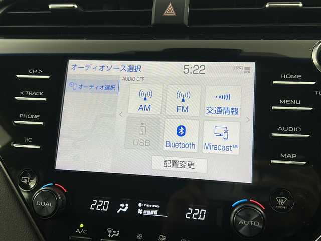 トヨタ カムリ WS 埼玉県 2020(令2)年 4.9万km プラチナホワイトパールマイカ 純正ナビ/バックカメラ/レーダークルーズコンロトール/レーンキープアシスト/オートハイビーム/プリクラッシュセーフティ/ブラインドスポットモニタリング/リアクロストラフィックアラート/パーキングサポートブレーキ/クリアランスソナー/オートホールド/電子パーキング/ビルトインETC2.0/運転席パワーシート/ハーフレザーシート