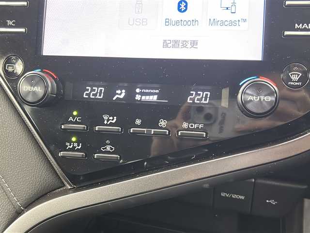 トヨタ カムリ WS 埼玉県 2020(令2)年 4.9万km プラチナホワイトパールマイカ 純正ナビ/バックカメラ/レーダークルーズコンロトール/レーンキープアシスト/オートハイビーム/プリクラッシュセーフティ/ブラインドスポットモニタリング/リアクロストラフィックアラート/パーキングサポートブレーキ/クリアランスソナー/オートホールド/電子パーキング/ビルトインETC2.0/運転席パワーシート/ハーフレザーシート