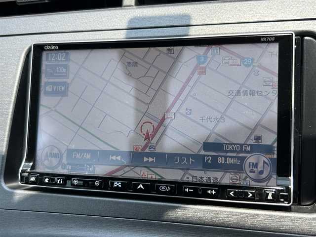 トヨタ プリウス S ツーリングセレクション 鳥取県 2012(平24)年 4.2万km ホワイトパールクリスタルシャイン G’s仕様/社外ナビ/ワンセグ/DVD/CD/BT/USB/ビルトインETC/LEDヘッドライト/フォグライト/G’ｓ18インチアルミホイール/G’ｓ前後バンパー/プッシュエンジンスタート/アイドリングストップ/ウィンカーミラー/電動格納ミラー/フロアマット・ドアバイザー/保証書・取扱説明書