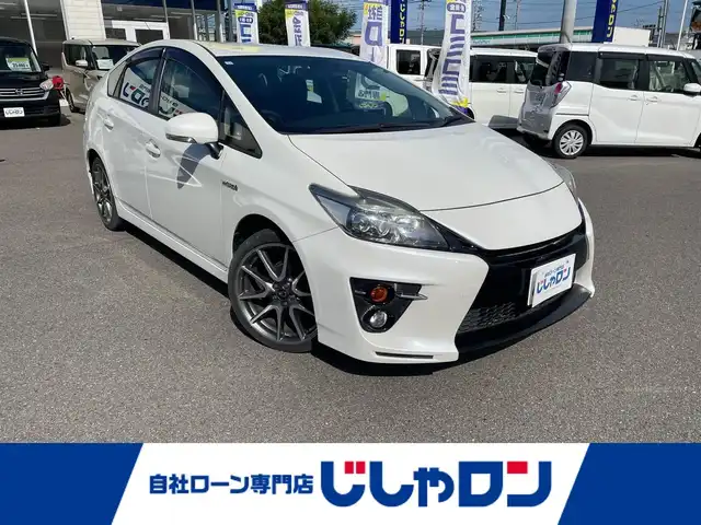 トヨタ プリウス S ツーリングセレクション 和歌山県 2012(平24)年 4.2万km ホワイトパールクリスタルシャイン (株)IDOMが運営する【じしゃロン和歌山店】の自社ローン専用車両になります。こちらは現金またはオートローンご利用時の価格です。自社ローンご希望の方は別途その旨お申付け下さい/社外ナビ/ワンセグ/DVD/CD/BT/USB/ビルトインETC/LEDヘッドライト/フォグライト/G’ｓ18インチアルミホイール/プッシュエンジンスタート/アイドリングストップ/ウィンカーミラー/電動格納ミラー/保証書・取扱説明書