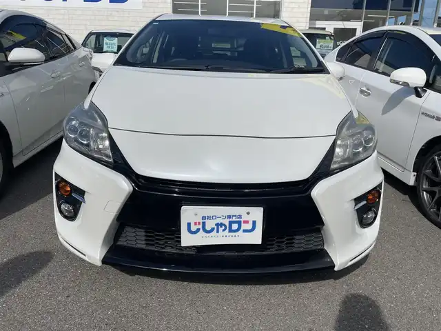 トヨタ プリウス S ツーリングセレクション 和歌山県 2012(平24)年 4.2万km ホワイトパールクリスタルシャイン (株)IDOMが運営する【じしゃロン和歌山店】の自社ローン専用車両になります。こちらは現金またはオートローンご利用時の価格です。自社ローンご希望の方は別途その旨お申付け下さい/社外ナビ/ワンセグ/DVD/CD/BT/USB/ビルトインETC/LEDヘッドライト/フォグライト/G’ｓ18インチアルミホイール/プッシュエンジンスタート/アイドリングストップ/ウィンカーミラー/電動格納ミラー/保証書・取扱説明書