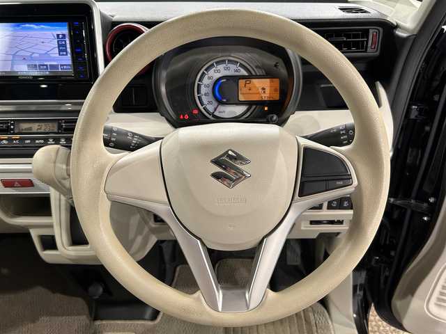 スズキ スペーシア HYBRID X 茨城県 2018(平30)年 5.4万km アーバンブラウンパールメタリック ケンウッドＳＤナビ　（KXM-E502WA)/(Bluetooth/フルセグTV/FM/AM/CD・DVD再生/iPod)/両側パワースライドドア　/衝突軽減ブレーキ　/シートヒーター　/ビルトインＥＴＣ　/ＬＥＤヘッドライト　/バックカメラ　/パーキングソナー　/レーンキープアシスト　/アイドリングストップ　/プッシュスタート/　　-スマートキー/純正フロアマット