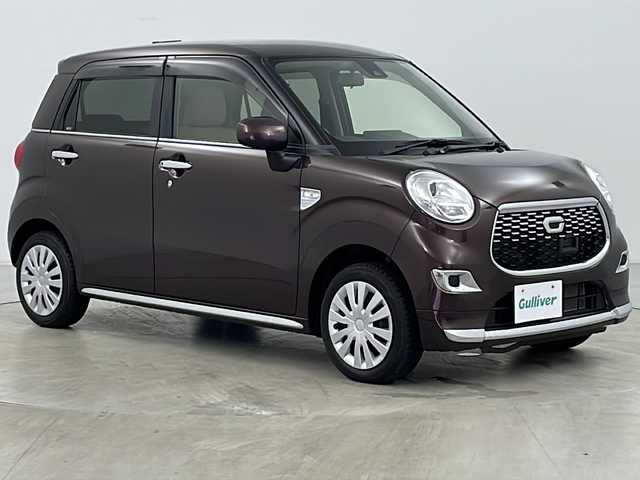 ダイハツ キャスト スタイル X SAⅡ 道央・札幌 2015(平27)年 4.3万km プラムブラウンクリスタルマイカ ・4WD/・社外ナビ&CD&BT&iPod&AUX&フルセグTV/・スマートアシストII/・横滑り防止装置/・純正フロアマット　/・ドアバイザー　/・プッシュスタート　/・リトラミラー　/・ＬＥＤヘッドライト　/・オートライト　/・スマートキー