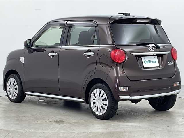 ダイハツ キャスト スタイル X SAⅡ 道央・札幌 2015(平27)年 4.3万km プラムブラウンクリスタルマイカ ・4WD/・社外ナビ&CD&BT&iPod&AUX&フルセグTV/・スマートアシストII/・横滑り防止装置/・純正フロアマット　/・ドアバイザー　/・プッシュスタート　/・リトラミラー　/・ＬＥＤヘッドライト　/・オートライト　/・スマートキー