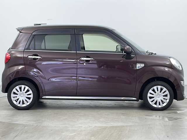 ダイハツ キャスト スタイル X SAⅡ 道央・札幌 2015(平27)年 4.3万km プラムブラウンクリスタルマイカ ・4WD/・社外ナビ&CD&BT&iPod&AUX&フルセグTV/・スマートアシストII/・横滑り防止装置/・純正フロアマット　/・ドアバイザー　/・プッシュスタート　/・リトラミラー　/・ＬＥＤヘッドライト　/・オートライト　/・スマートキー