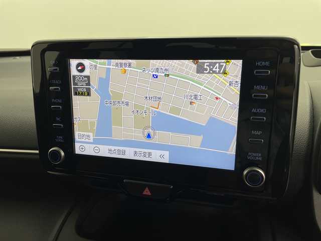 トヨタ ヤリスクロス ハイブリッド Z アドベンチャー 鹿児島県 2023(令5)年 1.9万km センシュアルレッドマイカ 純正ディスプレイオーディオ/（BT/フルセグTV）/プリクラッシュセーフティ/レーンキープアシスト/レーダークルーズコントロール/ハーフレザーシート/シートヒーター/ステアリングヒーター/ヘッドアップディスプレイ/ブラインドスポットモニター/パワーバックドア/ステアリングスイッチ/オートライト/オートマチックハイビーム/コーナーセンサー