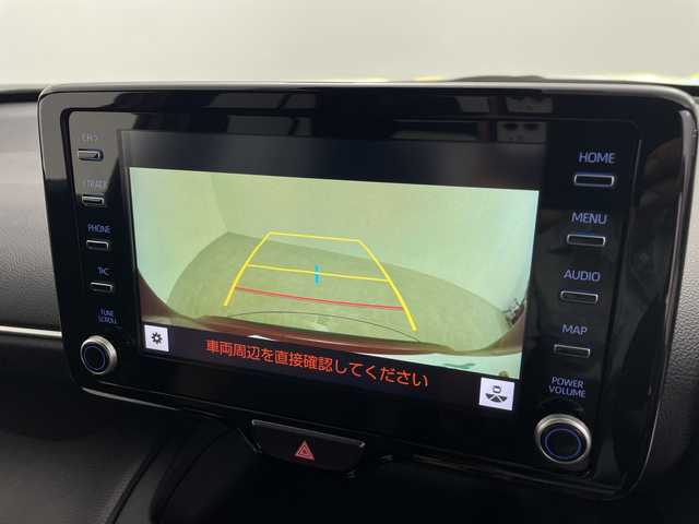 トヨタ ヤリスクロス ハイブリッド Z アドベンチャー 鹿児島県 2023(令5)年 1.9万km センシュアルレッドマイカ 純正ディスプレイオーディオ/（BT/フルセグTV）/プリクラッシュセーフティ/レーンキープアシスト/レーダークルーズコントロール/ハーフレザーシート/シートヒーター/ステアリングヒーター/ヘッドアップディスプレイ/ブラインドスポットモニター/パワーバックドア/ステアリングスイッチ/オートライト/オートマチックハイビーム/コーナーセンサー