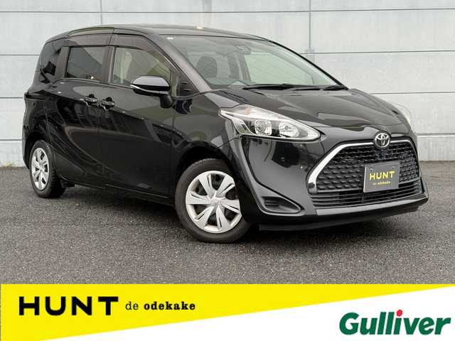 トヨタ シエンタ ファンベースG 千葉県 2019(令1)年 4.1万km ブラックマイカ トヨタセーフティセンス/・衝突軽減ブレーキ/レーンキープアシスト/・オートハイビーム/コーナーセンサー/純正ナビ(NSZT-Y68T)/・フルセグ/BT/DVD/CD/全方位カメラ/ステアリングスイッチ/ビルトインETC/両側パワースライドドア/アイドリングストップ/プッシュスタート/スマートキー/純正フロアマット/サイドバイザー