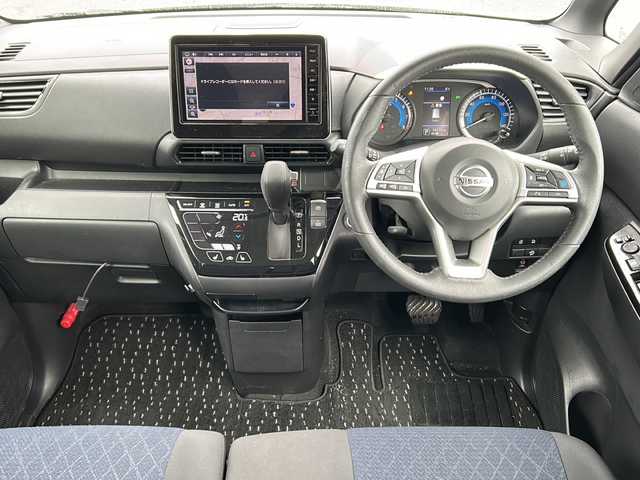 日産 ルークス HWS Gターボ プロパイロットED 秋田県 2023(令5)年 7.5万km アッシュブラウン/ソーダブルー ディスプレイオーディオ/純正BT、TV、/バックカメラ、全方位カメラ/ドライブレコーダー/コーナーセンサー/純正15インチAW/４WD/取説