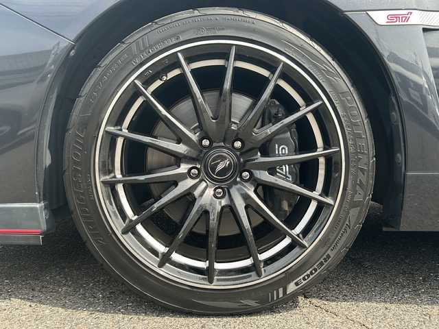 スバル ＷＲＸ ＳＴＩ STI 愛知県 2014(平26)年 10.7万km ダークグレーメタリック /禁煙車//純正ナビ・フルセグTV/　(CN-LR700D)//ETC/バックカメラ//STiフロントリップ//STiマフラー//プッシュスタート//ステアスイッチ//社外１７インチアルミ//LEDオートライト//黒合皮ハーフレザーシート//ステアリングスイッチ//純正フロアマット//新車保証書//取扱説明書//スペアキー