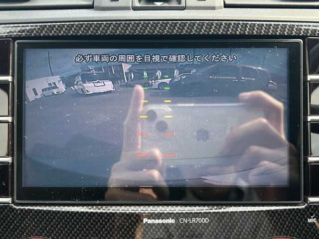 スバル ＷＲＸ ＳＴＩ STI 愛知県 2014(平26)年 10.7万km ダークグレーメタリック /禁煙車//純正ナビ・フルセグTV/　(CN-LR700D)//ETC/バックカメラ//STiフロントリップ//STiマフラー//プッシュスタート//ステアスイッチ//社外１７インチアルミ//LEDオートライト//黒合皮ハーフレザーシート//ステアリングスイッチ//純正フロアマット//新車保証書//取扱説明書//スペアキー