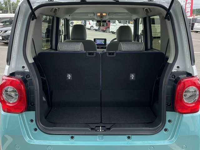 ダイハツ ムーヴ キャンバス ストライプス G 道東・釧路十勝 2023(令5)年 0.8万km シャイニングホワイトパール/ファインミントメタリック ・４WD/・社外メモリナビ(ラジオ BT)/・バックカメラ/・両側パワースライドドア/・衝突被害軽減ブレーキ/・横滑り防止装置/・ETC/・前席シートヒーター/・コーナーセンサー/・LEDヘッドライト/・LEDフォグランプ/・スマートキー/・プッシュスタート/・ステアリングリモコン/・電動格納ミラー/・アイドリングストップ/・純正フロアマット