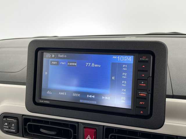 ダイハツ ムーヴ キャンバス ストライプス X 愛知県 2023(令5)年 2.5万km シャイニングホワイトパール/レーザーブルークリスタルシャイン 衝突軽減システム/純正ディスプレイオーディオ　ナビなし/両側パワースライドドア/CD DVD/Bluetooth/コーナーセンサー/オートマチックハイビーム/ETC/スマートキー/プッシュスタート
