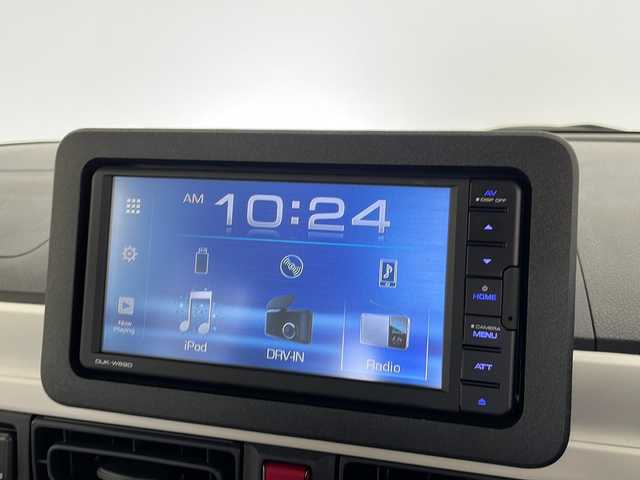 ダイハツ ムーヴ キャンバス ストライプス X 愛知県 2023(令5)年 2.5万km シャイニングホワイトパール/レーザーブルークリスタルシャイン 衝突軽減システム/純正ディスプレイオーディオ　ナビなし/両側パワースライドドア/CD DVD/Bluetooth/コーナーセンサー/オートマチックハイビーム/ETC/スマートキー/プッシュスタート