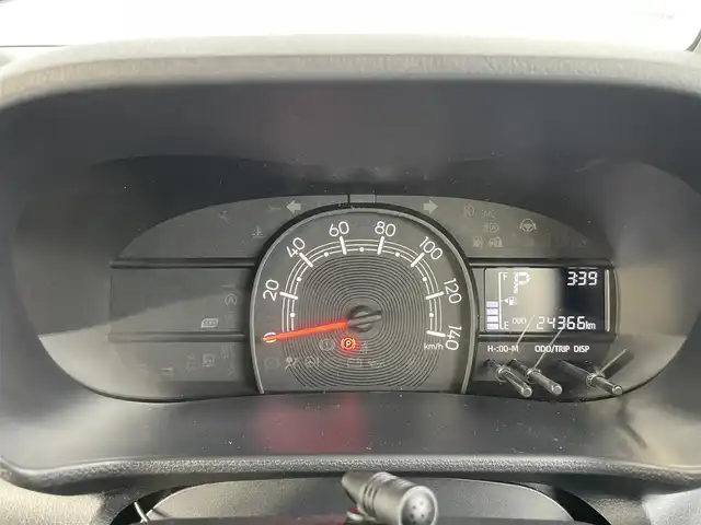 ダイハツ ムーヴ キャンバス ストライプス X 千葉県 2023(令5)年 2.5万km シャイニングホワイトパール/レーザーブルークリスタルシャイン 衝突軽減システム/純正ディスプレイオーディオ　ナビなし/両側パワースライドドア/CD DVD/Bluetooth/コーナーセンサー/オートマチックハイビーム/ETC/スマートキー/プッシュスタート