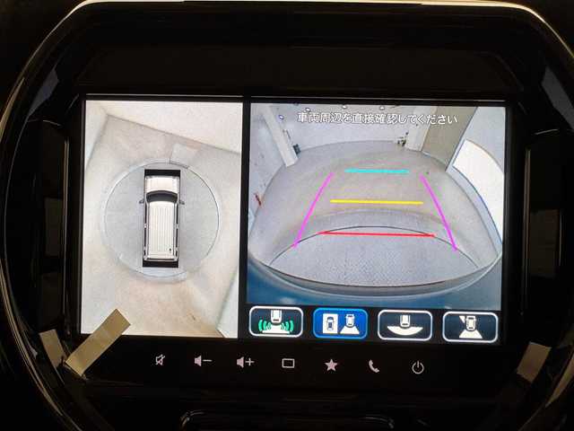 スズキ ハスラー HYBRID X 兵庫県 2025(令7)年 0.1万km未満 デニムブルー ガンメタリック 2トーン 全方位モニター付きナビゲーション＆スズキセーフティサポート(217800円)/純正メモリナビ（AM/FM/フルセグ/BT）/全方位カメラ/クルーズコントロール/コーナーセンサー/LEDヘッドライト/PCS/LKA/ACC/LEDヘッドライト/純正15AW/シートヒーター