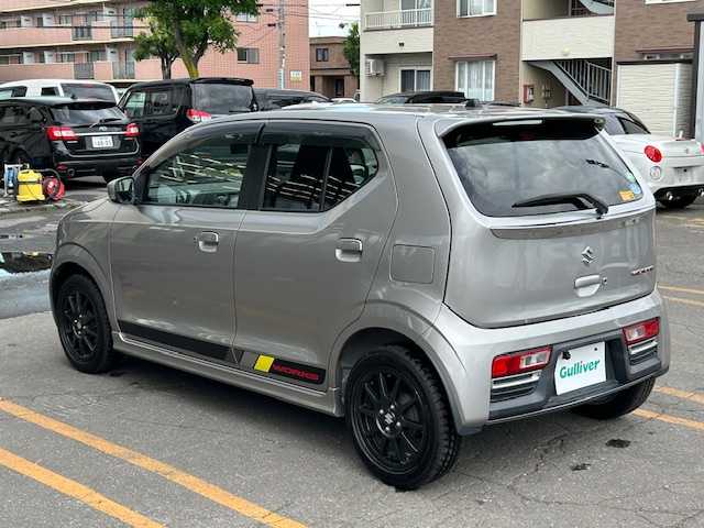スズキ アルト ワークス 道東・釧路十勝 2018(平30)年 3.3万km スチールシルバーM ４WD/社外ナビ/CD/ワンセグTV/USB/AUX/バックカメラ /パドルシフト/前席レカロシート/ミラーヒーター/キセノンライト/衝突軽減ブレーキ/前後ドライブレコーダー