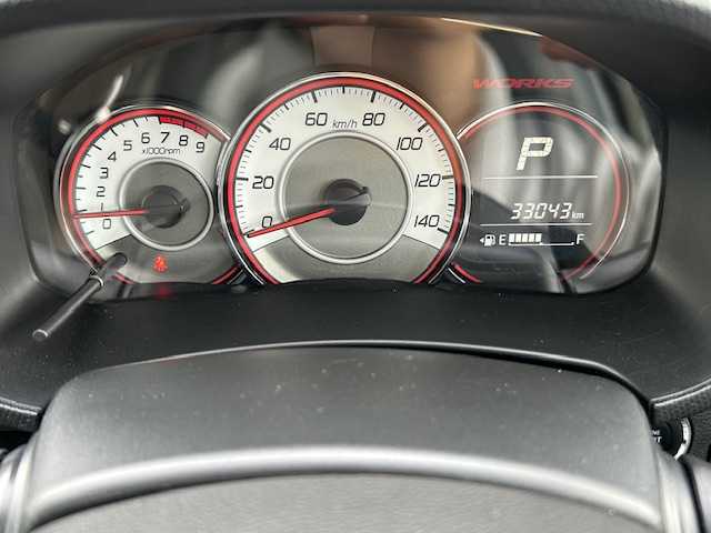 スズキ アルト ワークス 道東・釧路十勝 2018(平30)年 3.3万km スチールシルバーM ４WD/社外ナビ/CD/ワンセグTV/USB/AUX/バックカメラ /パドルシフト/前席レカロシート/ミラーヒーター/キセノンライト/衝突軽減ブレーキ/前後ドライブレコーダー