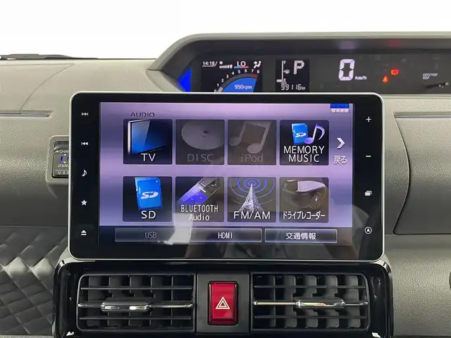ダイハツ タント カスタム RS 大分県 2019(令1)年 10万km ブラックマイカメタリック/シャイニングホワイトパール ワンオーナー/ターボ車/スマートアシスト/・衝突回避支援ブレーキ機能/・衝突警報機能/・ブレーキ制御付誤発進抑制機能/・車線逸脱抑制制御機能/・車線逸脱警報機能/・路側逸脱警報機能/・ふらつき警報/・先行車発進お知らせ機能/・標識認識機能/・ADB（アダプティブドライビングビーム）/・サイドビューランプ/純正9型ナビ　型式：NSZN-Y69DS/【フルセグTV、DVD再生可、BT対応、USB】/ステアリングスイッチ/バックカメラ/両側電動スライドドア/・ワンタッチオープン機能/・ウェルカムオープン機能/・タッチ&ゴーロック機能/ナビ連動ドライブレコーダー/ビルトインETC/アイドリングストップ/横滑り防止装置/電動格納ミラー/純正フロアマット/オートライト/LEDヘッドライト/LEDフォグ/純正15インチアルミホイール/保証書、取説、スペアキー有り