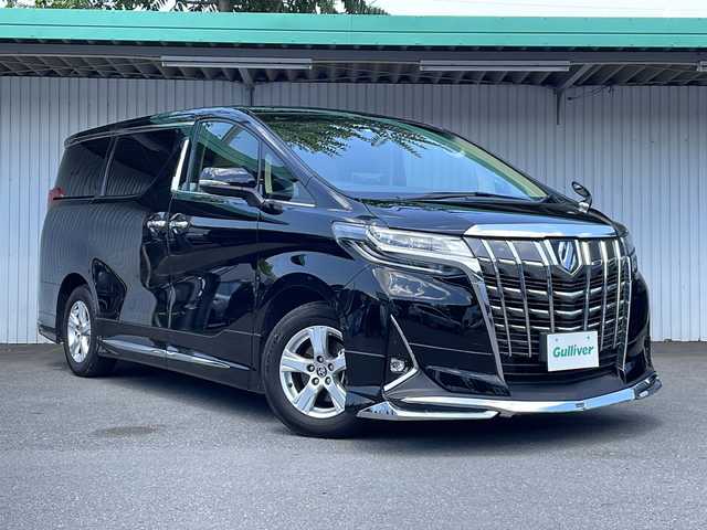 トヨタ アルファード X 長野県 2019(令1)年 3.9万km ブラック トヨタセーフティセンス/モデリスタエアロ/両側パワースライドドア/アルパインモニター/バックカメラ/ETC/ドライブレコーダー/クルーズコントロール/純正16インチアルミ/保証書