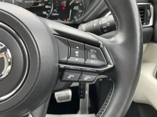 マツダ ＣＸ－８ XD エクスクルーシブモード 千葉県 2021(令3)年 2.6万km スノーフレイクホワイトパールマイカ サンルーフ/白レザーシート/360°カメラ/BOSEプレミアムサウンド/純正マツダコネクトナビ/・Bluetooth/フルセグTV/前席パワーシート/1列目2列目シートヒーター/1列目2列目シートベンチレーション/パワーバックドア/レーンキープアシスト/アダプティブクルーズコントロール/ブラインドスポットモニター/スマートキー/前後コーナーセンサー/ヘッドアップディスプレイ/パドルシフト/純正19インチアルミホイール/置くだけ充電/純正アダプティブLEDヘッドライト/フォグランプ/本革巻ステアリング/ETC/サイド＆カーテンエアバッグ