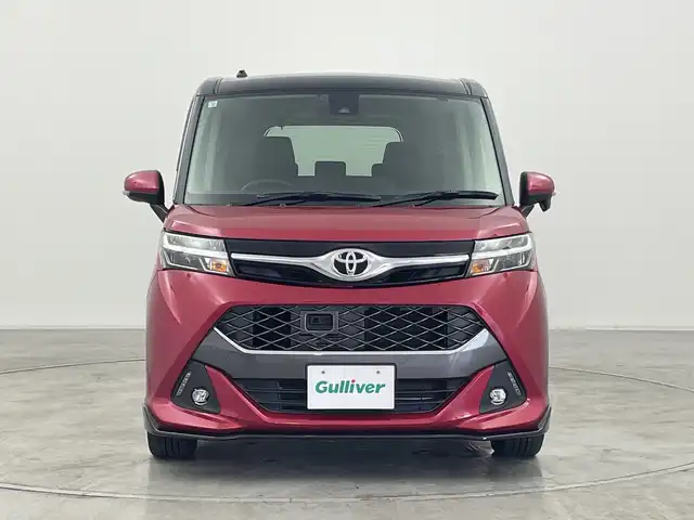 トヨタ タンク カスタムG S 群馬県 2018(平30)年 5.5万km ブラックマイカ/マゼンダベリーメタリック 純正９型ナビ　フルセグＴＶ　バックカメラ　衝突被害軽減ブレーキ　車線逸脱警報　クルーズコントロール　両側電動スライドドア　ＬＥＤヘッドライト　ステアリングスイッチ リアサンシェード　ＥＴＣ　禁煙車