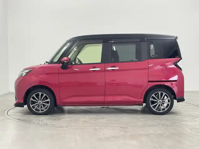 トヨタ タンク カスタムG S 群馬県 2018(平30)年 5.5万km ブラックマイカ/マゼンダベリーメタリック 純正９型ナビ　フルセグＴＶ　バックカメラ　衝突被害軽減ブレーキ　車線逸脱警報　クルーズコントロール　両側電動スライドドア　ＬＥＤヘッドライト　ステアリングスイッチ リアサンシェード　ＥＴＣ　禁煙車