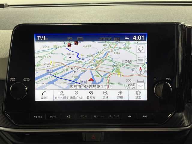 日産 ノート X 広島県 2023(令5)年 0.3万km ダークメタルグレー 純正9型ナビ/インテリジェントアラウンドビューモニター/インテリジェントルームミラー/エマージェンシーブレーキ/車線逸脱警報/車線逸脱抑制/ハイビームアシスト/ブラインドスポットモニター/フロント/バックソナー/誤発進抑制機能/ETC2.0/ドライブレコーダー/USB/HDMI入力端子