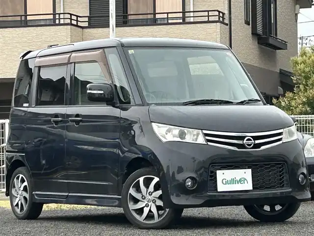 日産 ルークス ハイウェイスター 宮城県 2012(平24)年 10.8万km ブルーイッシュブラック