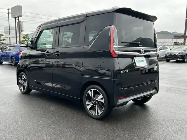 日産 ルークス HWS X プロパイロットED 岡山県 2023(令5)年 1.7万km ブラック 登録時走行距離16576km/純正9インチナビ/フルセグTV(AM.FM.TV.BT)/両側パワースライドドア/全方位カメラ/ドライブレコーダー/プロパイロット/・レーダークルーズコントロール/・レーンキープアシスト/クリアランスソナー/衝突軽減ブレーキ/オートライト/アイドリングストップ/15インチ純正AW/純正フロアマット