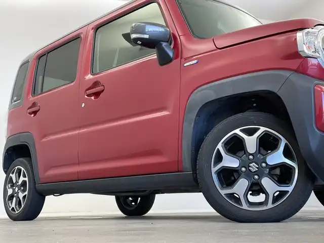 スズキ ハスラー HYBRID X 新潟県 2020(令2)年 4.5万km フェニックスレッドパール/ガンメタリック2トーンルーフ カロッツェリアメモリナビ【AVIC-RZ810】/　フルセグTV/Bluetooth/CD/DVD/USB/ドライブレコーダー/衝突被害軽減ブレーキ/レーンキープアシスト/後方コーナーセンサー/前席シートヒーター/LEDヘッドライト/レザーステアリング/ステアリングスイッチ/アイドリングストップ/横滑り防止装置/オートマチックハイビーム/オートライト/禁煙車
