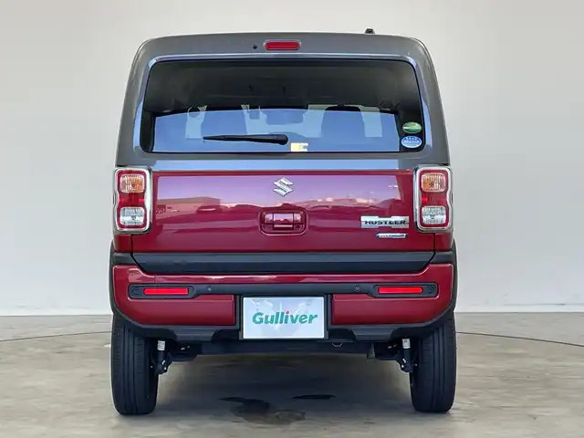 スズキ ハスラー HYBRID X 新潟県 2020(令2)年 4.5万km フェニックスレッドパール/ガンメタリック2トーンルーフ カロッツェリアメモリナビ【AVIC-RZ810】/　フルセグTV/Bluetooth/CD/DVD/USB/ドライブレコーダー/衝突被害軽減ブレーキ/レーンキープアシスト/後方コーナーセンサー/前席シートヒーター/LEDヘッドライト/レザーステアリング/ステアリングスイッチ/アイドリングストップ/横滑り防止装置/オートマチックハイビーム/オートライト/禁煙車