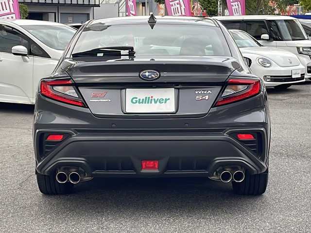 スバル ＷＲＸ Ｓ４ STIスポーツR EX 愛知県 2022(令4)年 2.8万km マグネタイトグレーメタリック /ワンオーナー//純正11.6インチナビ//TV・Bluetooth・AM・FM・ipod・AUX//applecarplay・androidauto//追従走行クルーズコントロール//シートヒーター//前列パワーシート//バックカメラ(フロント・サイド)//純正ビルトインETC//衝突軽減ブレーキ//LEDライト//純正フロアマット//後方コーナーセンサー//フロント・リアフォグランプ//革シート//革巻きステアリング//ステアリングスイッチ