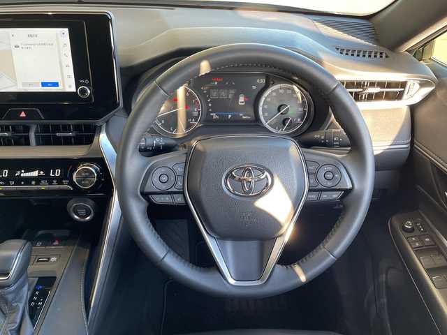 トヨタ ハリアー G 愛知県 2024(令6)年 1万km ブラック 純正8型ディズプレイオーディオナビ/レーダークルーズコントロール/バックカメラ/電動リアゲート/パワーシート/コーナーセンサー/ETC/純正アルミホイール/LEDヘッドライト/インテリジェントミラー/オートマチックハイビーム/フルセグ/Bluetooth/衝突軽減システム/ステアリングスイッチ/スマートキー/プッシュスタート