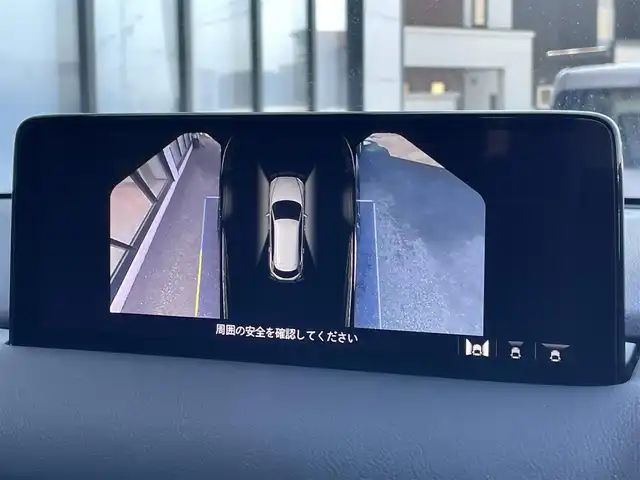 マツダ ＣＸ－８ 25S スマートエディション 道央・札幌 2023(令5)年 2.2万km ロジウムホワイトプレミアムメタリック ４WD/純正メーカーナビ/AM/FM/BT/フルセグ/衝突被害軽減ブレーキ/横滑り防止装置/レーダークルーズコントロール/オフロードトランクションコントロールシステム/レーンキープアシスト/クリアランスソナー/ブラインドスポットモニター/全方位カメラ/ETC/ドライブレコーダー/アイドリングストップ/パワーバックドア/D席パワーシート/D席メモリーシート/前席シートヒーター/ハンドルヒーター/革巻きステアリング/ステアリングリモコン/置くだけ充電/電動パーキング/オートブレーキホールド/プッシュスタート/スマートキー/LEDヘッドライト/オートライト/オートハイビーム/電動格納ミラー/ウィンカーミラー/純正フロアマット/スペアキー/純正AW付冬タイヤ積込/225/65/R17/2020年/山6mm