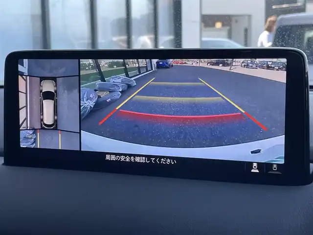 マツダ ＣＸ－８ 25S スマートエディション 道央・札幌 2023(令5)年 2.2万km ロジウムホワイトプレミアムメタリック ４WD/純正メーカーナビ/AM/FM/BT/フルセグ/衝突被害軽減ブレーキ/横滑り防止装置/レーダークルーズコントロール/オフロードトランクションコントロールシステム/レーンキープアシスト/クリアランスソナー/ブラインドスポットモニター/全方位カメラ/ETC/ドライブレコーダー/アイドリングストップ/パワーバックドア/D席パワーシート/D席メモリーシート/前席シートヒーター/ハンドルヒーター/革巻きステアリング/ステアリングリモコン/置くだけ充電/電動パーキング/オートブレーキホールド/プッシュスタート/スマートキー/LEDヘッドライト/オートライト/オートハイビーム/電動格納ミラー/ウィンカーミラー/純正フロアマット/スペアキー/純正AW付冬タイヤ積込/225/65/R17/2020年/山6mm