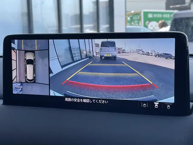 マツダ ＣＸ－８ 25S スマートエディション 道央・札幌 2023(令5)年 2.2万km ロジウムホワイトプレミアムメタリック ４WD/純正メーカーナビ/AM/FM/BT/フルセグ/衝突被害軽減ブレーキ/横滑り防止装置/レーダークルーズコントロール/オフロードトランクションコントロールシステム/レーンキープアシスト/クリアランスソナー/ブラインドスポットモニター/全方位カメラ/ETC/ドライブレコーダー/アイドリングストップ/パワーバックドア/D席パワーシート/D席メモリーシート/前席シートヒーター/ハンドルヒーター/革巻きステアリング/ステアリングリモコン/置くだけ充電/電動パーキング/オートブレーキホールド/プッシュスタート/スマートキー/LEDヘッドライト/オートライト/オートハイビーム/電動格納ミラー/ウィンカーミラー/純正フロアマット/スペアキー/純正AW付冬タイヤ積込/225/65/R17/2020年/山6mm