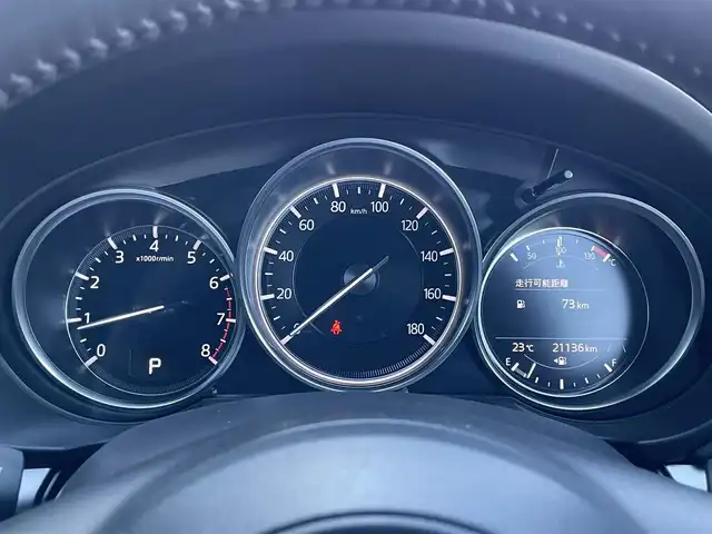 マツダ ＣＸ－８ 25S スマートエディション 道央・札幌 2023(令5)年 2.2万km ロジウムホワイトプレミアムメタリック ４WD/純正メーカーナビ/AM/FM/BT/フルセグ/衝突被害軽減ブレーキ/横滑り防止装置/レーダークルーズコントロール/オフロードトランクションコントロールシステム/レーンキープアシスト/クリアランスソナー/ブラインドスポットモニター/全方位カメラ/ETC/ドライブレコーダー/アイドリングストップ/パワーバックドア/D席パワーシート/D席メモリーシート/前席シートヒーター/ハンドルヒーター/革巻きステアリング/ステアリングリモコン/置くだけ充電/電動パーキング/オートブレーキホールド/プッシュスタート/スマートキー/LEDヘッドライト/オートライト/オートハイビーム/電動格納ミラー/ウィンカーミラー/純正フロアマット/スペアキー/純正AW付冬タイヤ積込/225/65/R17/2020年/山6mm