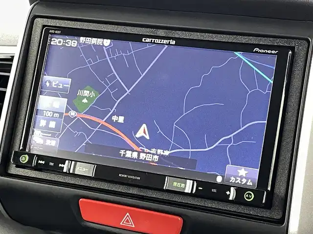 ホンダ Ｎ ＢＯＸ カスタム G Aパッケージ 福島県 2015(平27)年 6.7万km プレミアムゴールドパープルパール ホンダセンシング/・衝突被害軽減ブレーキ/・誤発進抑制装置/社外7インチナビ/・型番：AVIC-RZ07/・フルセグTV/BT/SD/CD/DVD/FM/AM/・バックカメラ/・ETC/・前方ドライブレコーダー/片側パワースライドドア/ステアリングリモコン/ベンチシート/・チップアップシート/プッシュスタート/・スマートキー/HIDヘッドライト/・フォグランプ/・オートライト/純正フロアマット/純正14インチAW/電動格納ミラー/・ウィンカーミラー