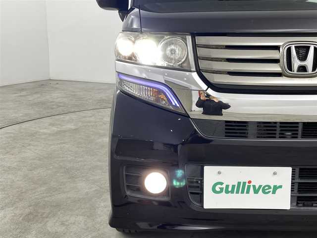 ホンダ Ｎ ＢＯＸ カスタム G Aパッケージ 茨城県 2015(平27)年 6.7万km プレミアムゴールドパープルパール 【(株)IDOMが運営する【じしゃロン水戸店】の自社ローン対象車両になります。こちらは現金ご利用時の価格です。自社ローンご希望の方は別途その旨お申付け下さい。】/ホンダセンシング/・衝突被害軽減ブレーキ/・誤発進抑制装置/社外7インチメモリーナビ/・型番：AVIC-RZ07/・フルセグTV/BT/SD/CD/DVD/FM/AM/・バックカメラ/・ETC/・前方ドライブレコーダー/片側パワースライドドア/ステアリングリモコン/ベンチシート/・チップアップシート/プッシュスタート/・スマートキー/HIDヘッドライト/・フォグランプ/・オートライト/純正フロアマット/純正14インチAW/電動格納ミラー/・ウィンカーミラー