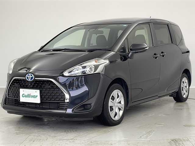 トヨタ シエンタ ハイブリッド ファンベースG セーフティED 茨城県 2021(令3)年 2.5万km ブラックマイカ 純正ナビ　パノラミックビューモニター　衝突軽減ブレーキ　両側電動スライドドア　クルーズコントロール　ＬＥＤライト　シートヒーター　ステアリングヒーター　コーナーセンサー　スマートキー　ＥＴＣ　禁煙車