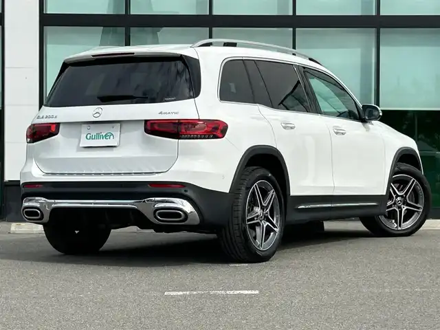 メルセデス・ベンツ Ｍ・ベンツ ＧＬＢ２００ｄ 4マチック AMGライン 和歌山県 2021(令3)年 7.2万km 白 純正ナビ/フルセグTV/全方位モニター/衝突軽減ブレーキ/レーダークルーズコントロール/ブラインドスポットモニター/ドアライブレコーダー/パワーバックドア/パワーシート/シートヒーター/シートメモリー/ルーフレール/LEDヘッドライト/オートライト