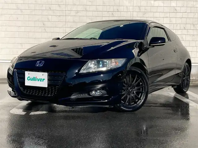 ホンダ ＣＲ－Ｚ α 静岡県 2010(平22)年 3.5万km クリスタルブラックパール 純正インターナビ(9NHF)/　AM FM CD DVD VIDEO/HIDオートヘッドランプ/革巻きステアリング/ステアリングスイッチ/スマートキー2本/ドライブモードセレクト/フロントフォグランプ/純正フロアマット+社外キルティング調マット/ビルトインETC/バックモニター/クルーズコントロール/社外16インチアルミホイール