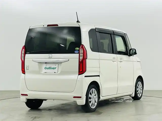 ホンダ Ｎ ＢＯＸ G L ホンダセンシング 福島県 2018(平30)年 3.7万km プレミアムホワイトパールⅡ ホンダセンシング　/・衝突被害軽減システム/・ACC/・先行車発進告知/・レーンアシスト/・標識認識機能/純正ＳＤナビ　/【AM/FM/CD/Bluetooth】/型番:VXM-184CI/バックカメラ　/ＥＴＣ　/ドライブレコーダー　/両側パワースライドドア　/ステアリングスイッチ　/プッシュスタート　/・スマートキー　/・スペアキー　/LEDライト　/・オートライト　/純正フロアマット/ドアバイザー