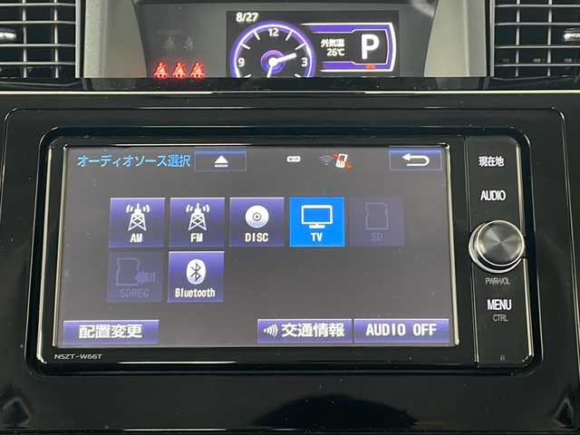 トヨタ ルーミー カスタムG S 富山県 2017(平29)年 3.3万km パールホワイトⅢ 4WD/純正ナビ/フルセグ/DVD/CD/BT/バックカメラ・ETC/衝突軽減ブレーキ/クルーズコントロール/レーンキープアシスト/LEDヘッドライト/フォグライト/純正14インチアルミホイール/プッシュエンジンスタート/アイドリングストップ/ドアバイザー/保証書・取扱説明書/スペアキー/スタッドレスセット積込み