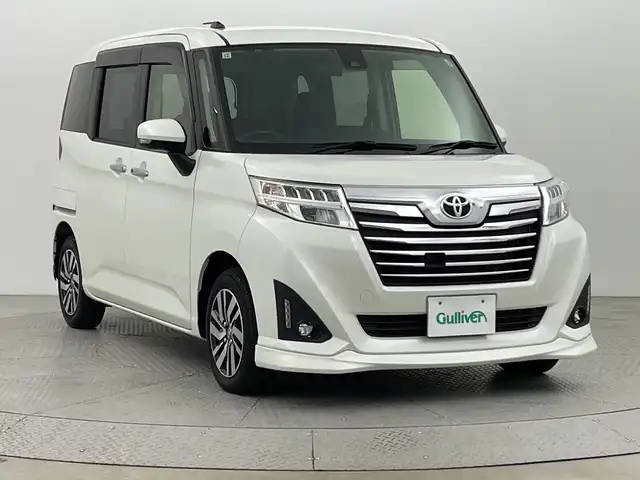 トヨタ ルーミー カスタムG S 新潟県 2017(平29)年 3.3万km パールホワイトⅢ 4WD/純正ナビ/フルセグ/DVD/CD/BT/バックカメラ・ETC/衝突軽減ブレーキ/クルーズコントロール/レーンキープアシスト/LEDヘッドライト/フォグライト/純正14インチアルミホイール/プッシュエンジンスタート/アイドリングストップ/ドアバイザー/保証書・取扱説明書/スペアキー/スタッドレスセット積込み
