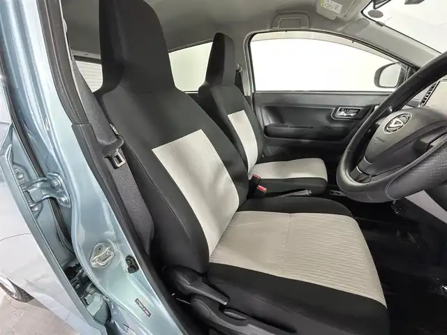 ダイハツ ミラ イース G SAⅢ 佐賀県 2018(平30)年 2.2万km スカイブルーメタリック 純正7インチナビ　/フルセグテレビ/BT/CD/DVD/MSV/バックカメラ　/衝突被害軽減/レーンキープアシスト/前席シートヒーター/クリアランスソナー　/オートマチックハイビーム　/ドライブレコーダー　/ＥＴＣ　/ＬＥＤオートヘッドライト　/プッシュスタート/純正14インチアルミホイール/アイドリングストップ/取扱説明書/保証書